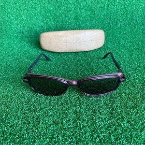 Maui Jim Purple Rectangular Glasses